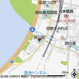 辰巳館周辺の地図