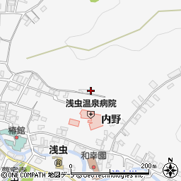 青森県青森市浅虫内野31周辺の地図