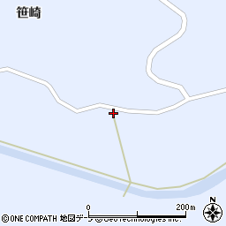 青森県上北郡六ヶ所村倉内笹崎841周辺の地図