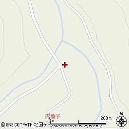 青森県東津軽郡平内町内童子家岸5周辺の地図