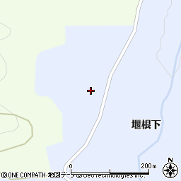 青森県東津軽郡平内町増田増田周辺の地図