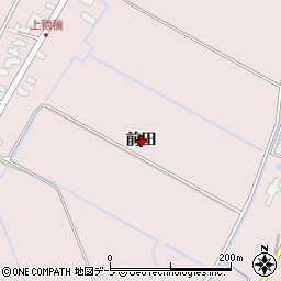 青森県つがる市稲垣町穂積（前田）周辺の地図