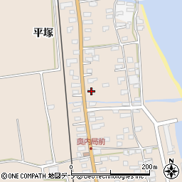 青森県青森市奥内平塚2周辺の地図