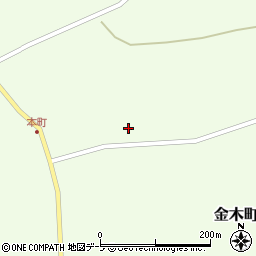 青森県五所川原市金木町喜良市周辺の地図