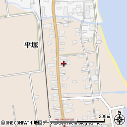 青森県青森市奥内平塚8周辺の地図