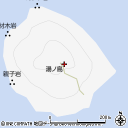 湯ノ島周辺の地図