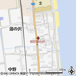 青森県青森市前田湯の沢8周辺の地図
