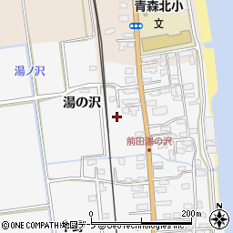 青森県青森市前田湯の沢10周辺の地図