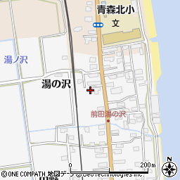 青森県青森市前田湯の沢11周辺の地図
