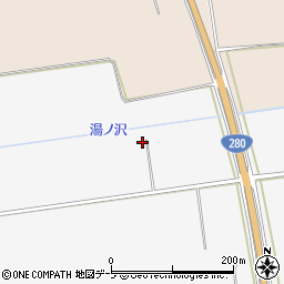 青森県青森市前田湯の沢392-1周辺の地図