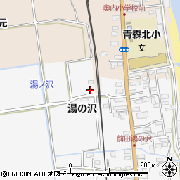 青森県青森市前田湯の沢18周辺の地図