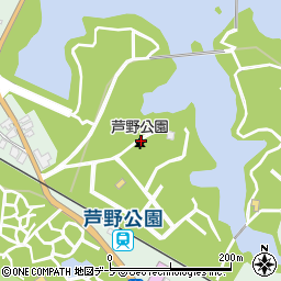 芦野児童動物園周辺の地図