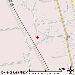 青森県青森市左堰野田58周辺の地図