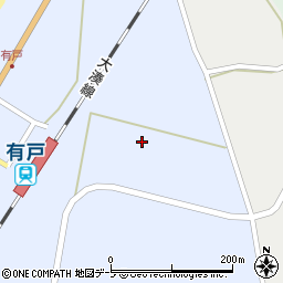 青森県野辺地町（上北郡）小沢平周辺の地図