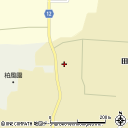 青森県つがる市木造平滝田茂萢10周辺の地図