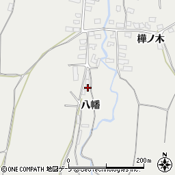 青森県東津軽郡平内町藤沢八幡32周辺の地図