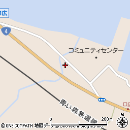 青森県東津軽郡平内町口広口広沢62周辺の地図