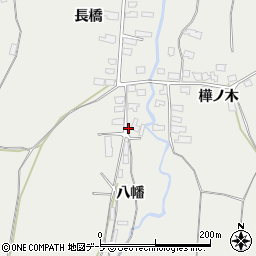 青森県東津軽郡平内町藤沢八幡3周辺の地図