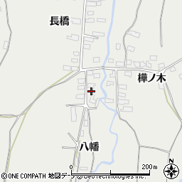 青森県東津軽郡平内町藤沢八幡4周辺の地図