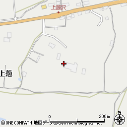 青森県東津軽郡平内町藤沢上萢88周辺の地図