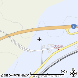 青森県東津軽郡平内町土屋大石平12周辺の地図