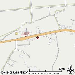 青森県東津軽郡平内町藤沢上萢95周辺の地図