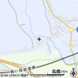 青森県東津軽郡平内町小豆沢茂浦沢24周辺の地図