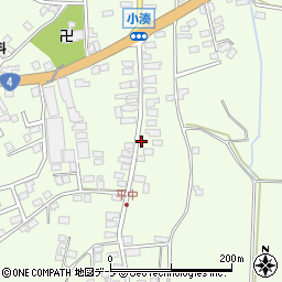 青森県東津軽郡平内町小湊小湊4周辺の地図
