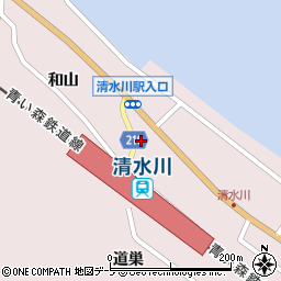 青森県東津軽郡平内町清水川和山64周辺の地図