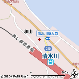 青森県東津軽郡平内町清水川和山37周辺の地図