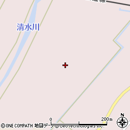 青森県東津軽郡平内町清水川堰根口周辺の地図