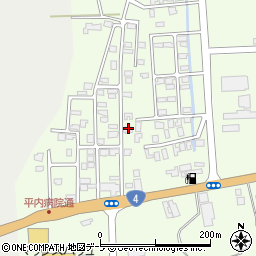 青森県東津軽郡平内町小湊後萢48周辺の地図