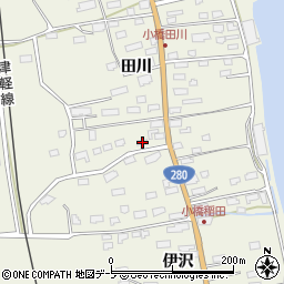 青森県青森市小橋田川47-3周辺の地図