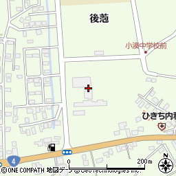 青森県東津軽郡平内町小湊後萢21周辺の地図