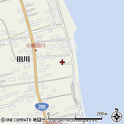 青森県青森市小橋田川16-3周辺の地図