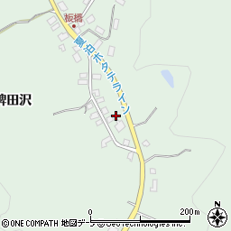 青森県東津軽郡平内町中野稗田沢143周辺の地図