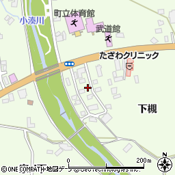 青森県東津軽郡平内町小湊下槻5周辺の地図