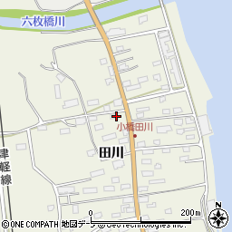青森県青森市小橋田川41周辺の地図