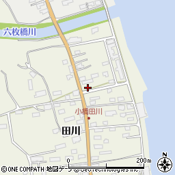 青森県青森市小橋田川23-2周辺の地図