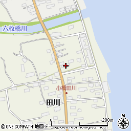 青森県青森市小橋田川24-2周辺の地図