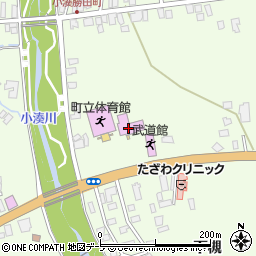 平内町　中央公民館・山村開発センター周辺の地図