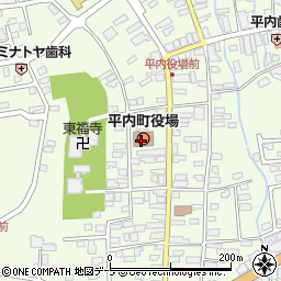 平内町役場　企画政策課周辺の地図