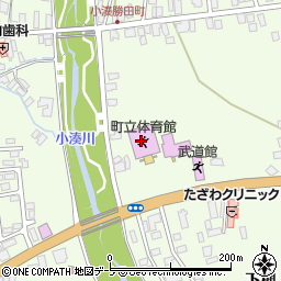 平内町役場　体育館周辺の地図
