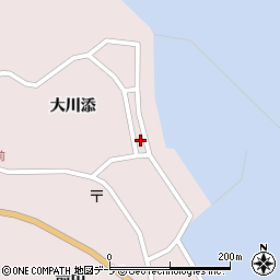 青森県東津軽郡平内町清水川大川添113周辺の地図