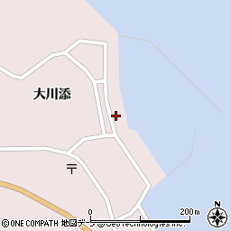 青森県東津軽郡平内町清水川大川添114周辺の地図