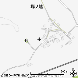 青森県東津軽郡平内町盛田塚ノ越67周辺の地図