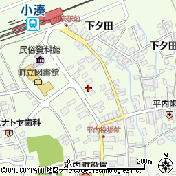 青森県東津軽郡平内町小湊小湊84周辺の地図