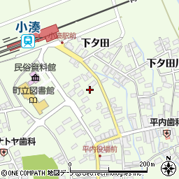 青森県東津軽郡平内町小湊小湊100周辺の地図