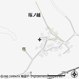 青森県東津軽郡平内町盛田塚ノ越68周辺の地図