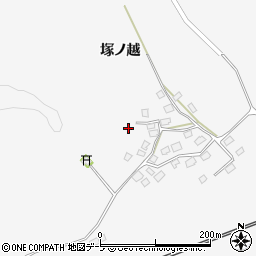 青森県東津軽郡平内町盛田塚ノ越32周辺の地図